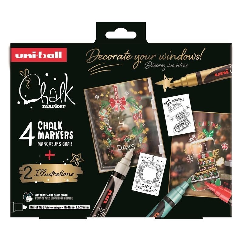 CHALK SET NAVIDAD