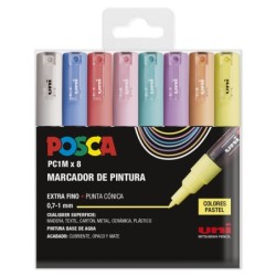 PC1M/8C ESTUCHE PASTEL