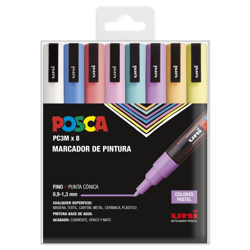 PC-3M/8C ESTUCHE PASTEL