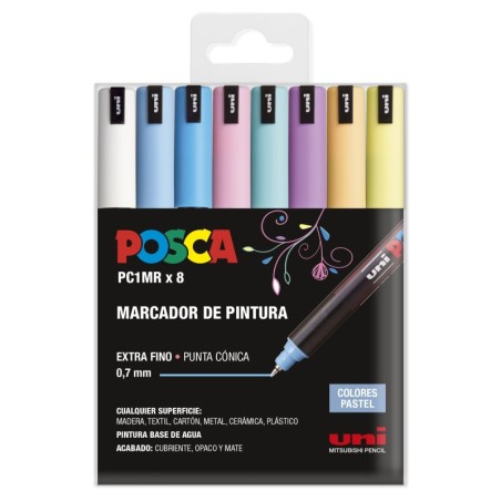 PC1MR/8C ESTUCHE PASTEL